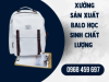 Xưởng sản xuất balo học sinh chất lượng cao, bền bỉ và được ưu chuộng trong các trường học.